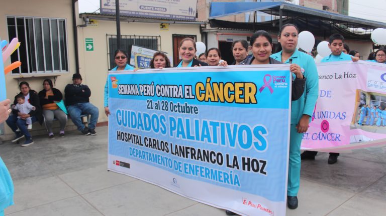 Lanzamiento Campa A Semana Peru Contra El Cancer Hospital Carlos